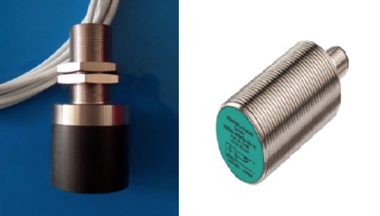 電容式和渦流傳感器，探頭與磁場距離的目標檢測