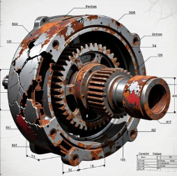 回轉(zhuǎn)減速機(jī)露天工況怎么防雨水銹蝕？