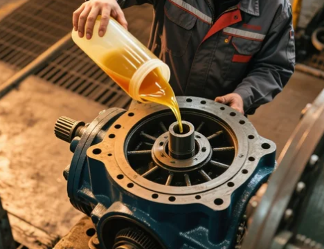 立式減速機垂直安裝潤滑油，回流不暢解決辦法？