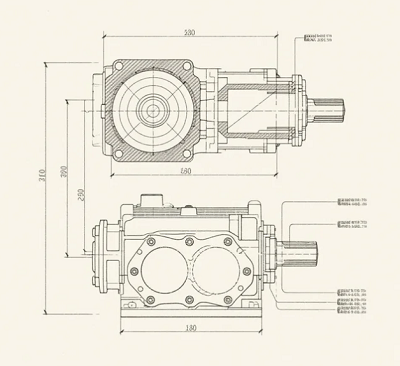 鋁合金蝸輪蝸桿減速機(jī)箱體氧化褪色修復(fù)方法